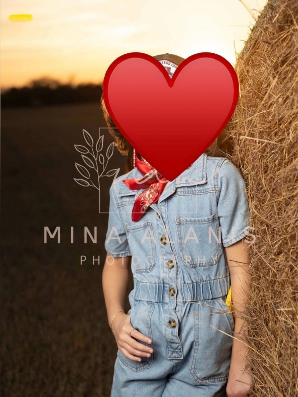 GB girls Light Blue Denim Button-Front Shortall Romper